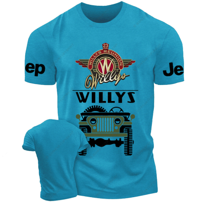 Army Military Vehicle Truck Willys Jp T-Shirt