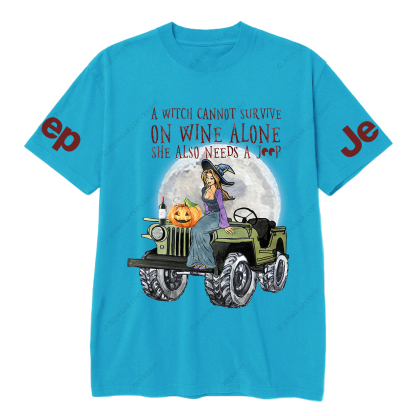 Survive Wine Witch Vibes Halloween Jp T-Shirt