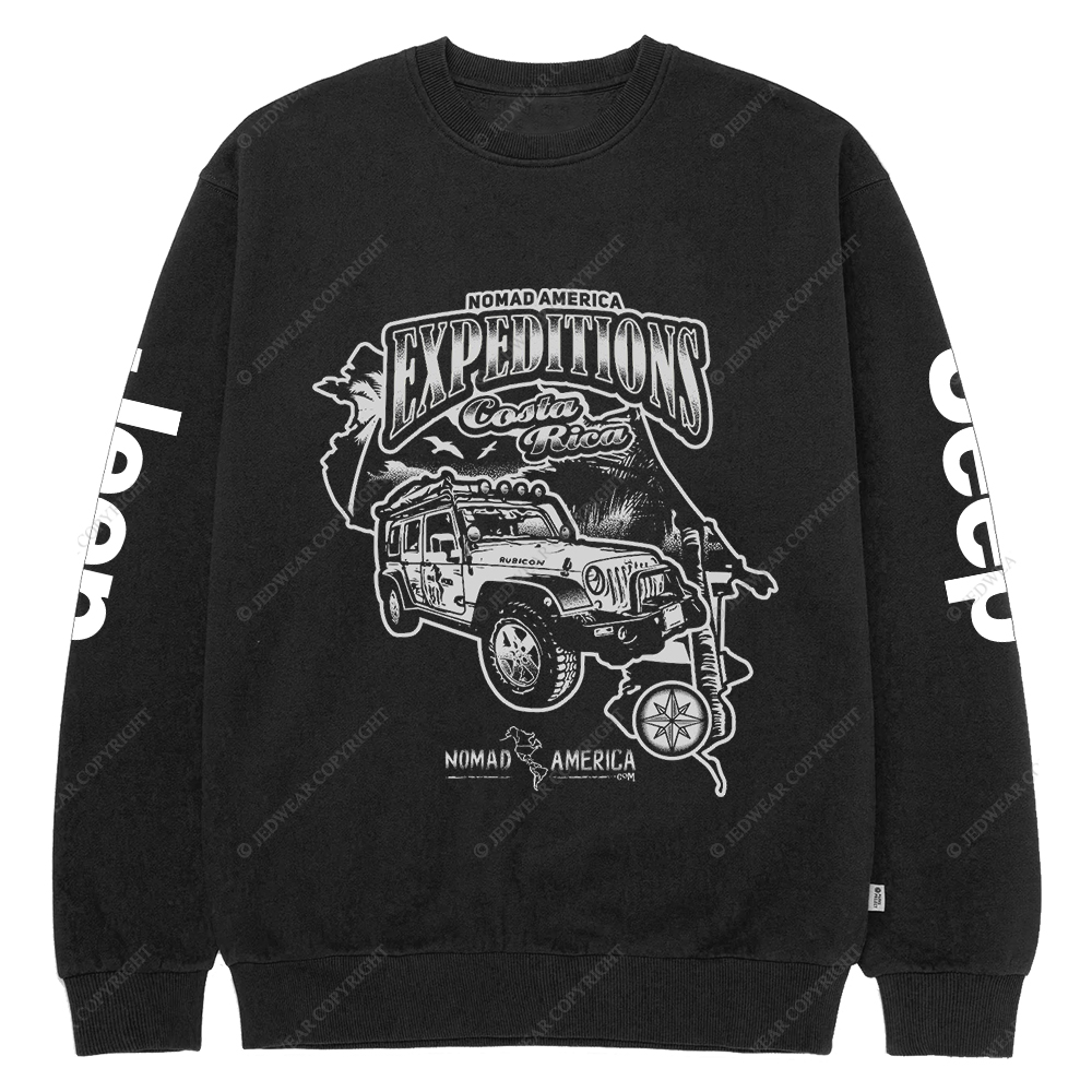 Nomad America Expeditions Costa Rica Jp Crew Neck Sweatshirt