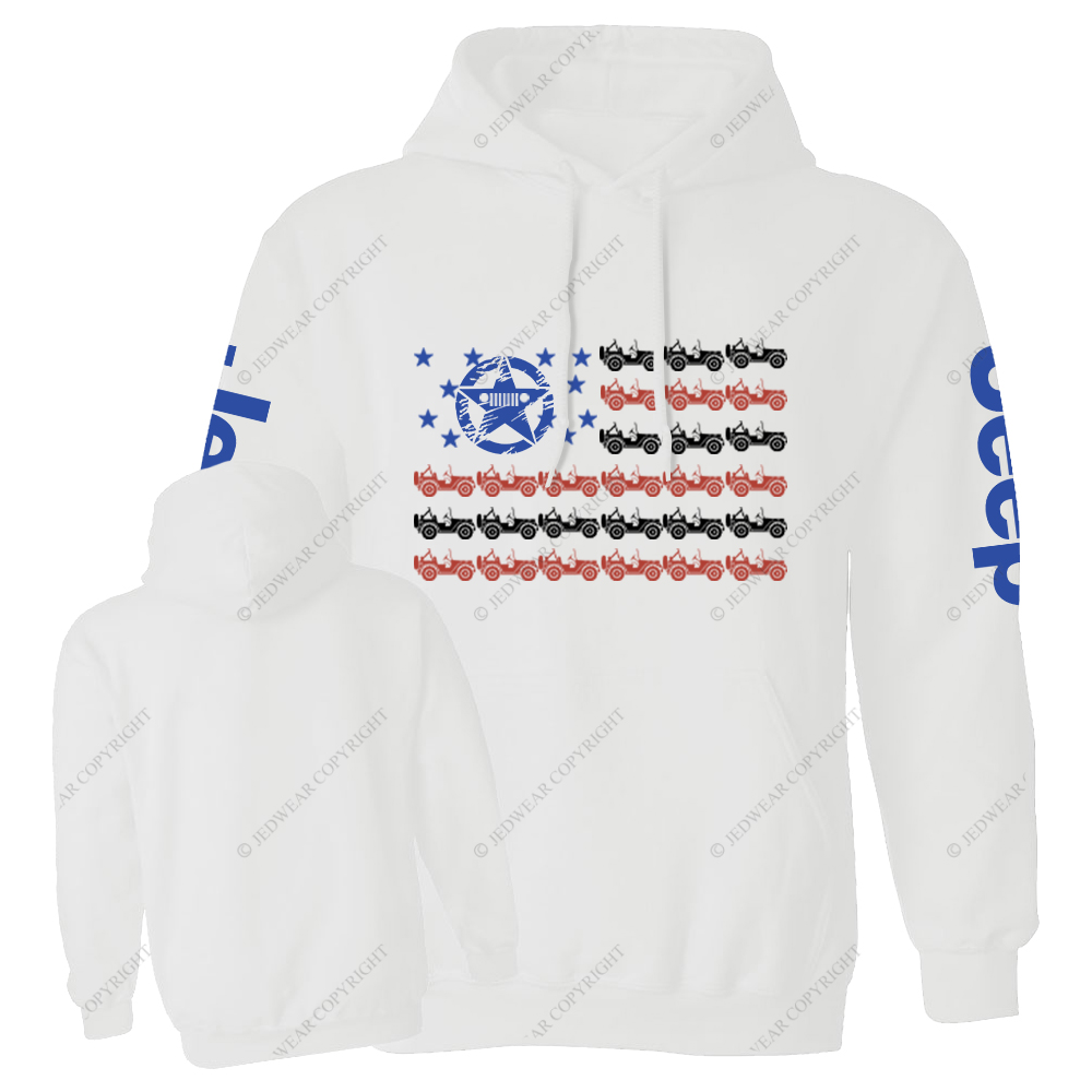 American Flag Military Star Jp Casual Hoodie