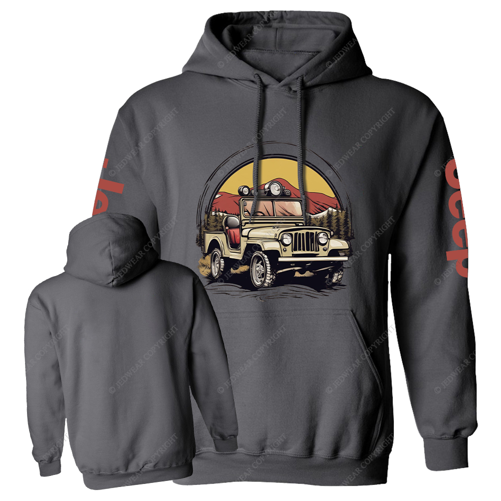 Wrangler JK Mountain Jp Casual Hoodie