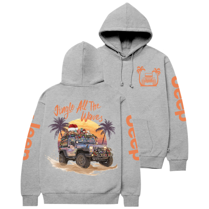 Jingle All The Waves Jp Casual Hoodie