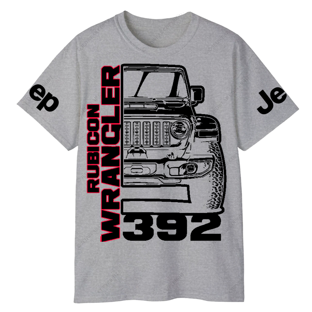 Rubicon Wrangler 392 V8 Trail King Off-Road Muscle Icon Jp T-Shirt