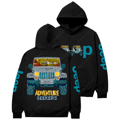 Adventure Seekers Jp Casual Hoodie
