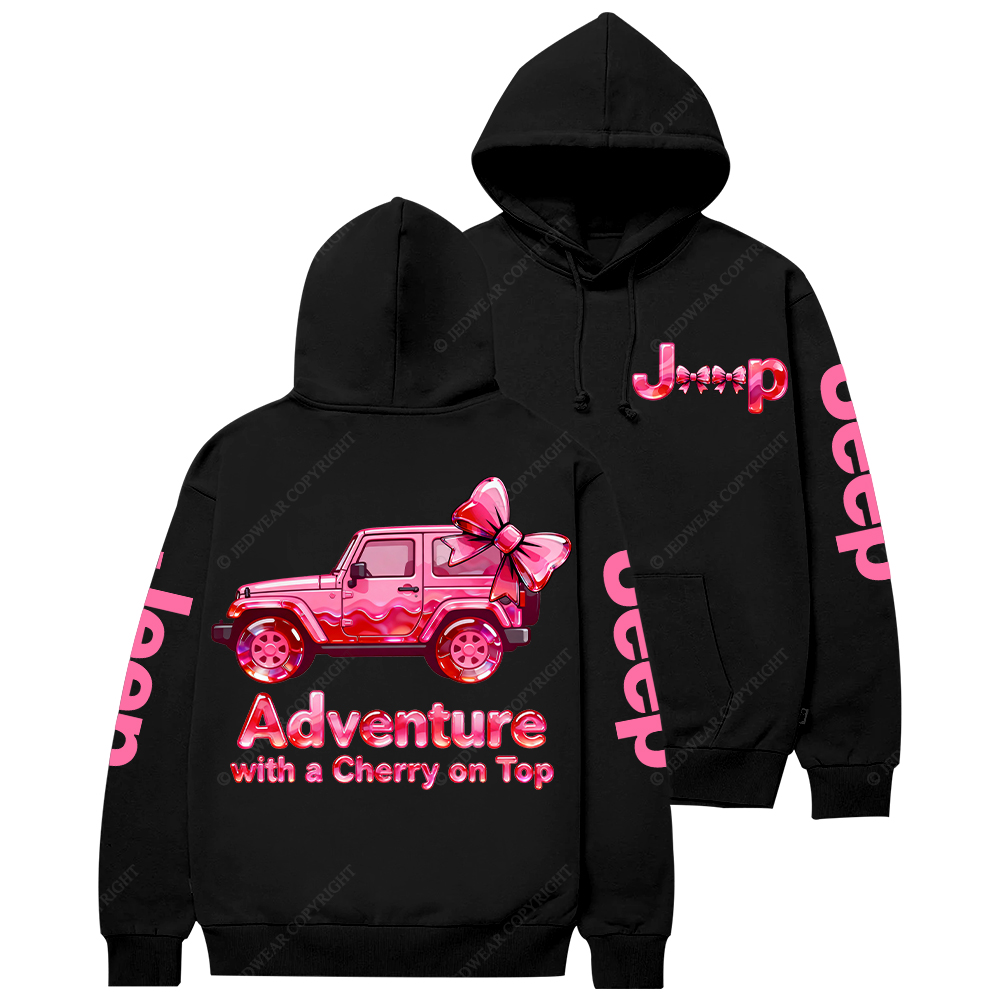 Adventure With A Cherry On Top Candy Style Jp Casual Hoodie