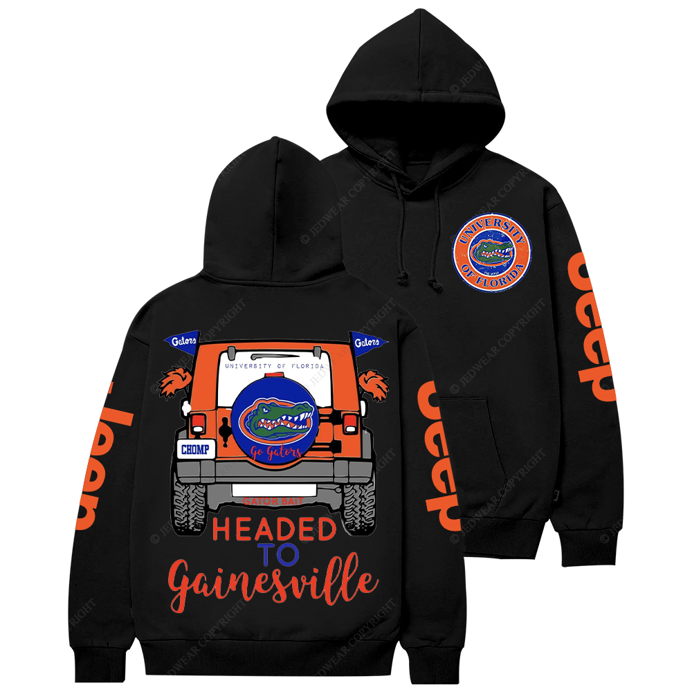 Headed To Gainesville Go Gators Football Jp Casual Hoodie
