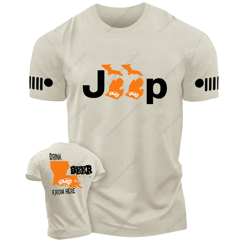 Map Of The Americas Jp T-Shirt