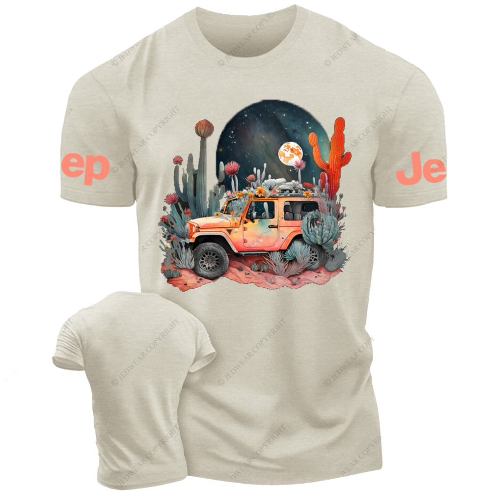 Off-Road Vehicle Boho Cactus Jp T-Shirt