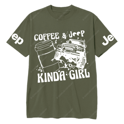 Coffee And Car Kinda Girl Jp T-Shirt