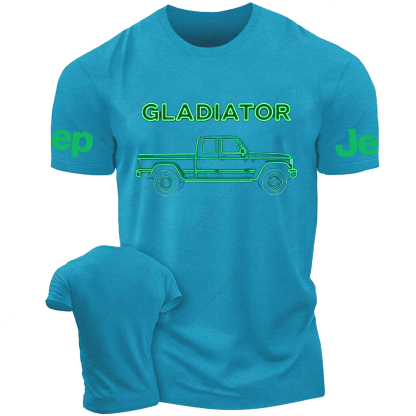 Colorful Neon Lines Gladiator Jp T-Shirt