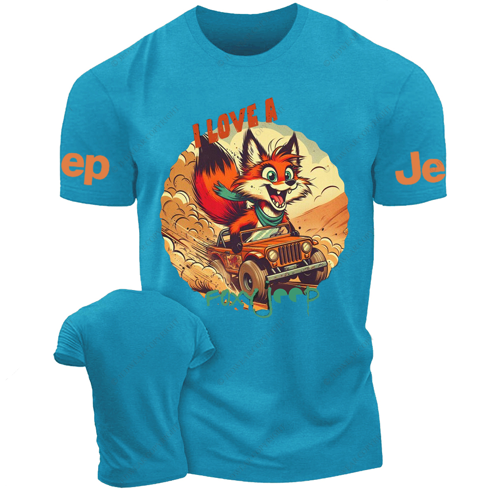 I Love A Funny Fox Jp T-Shirt 