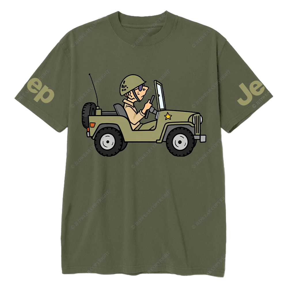 Cartoon Funny Willys Jp T-Shirt