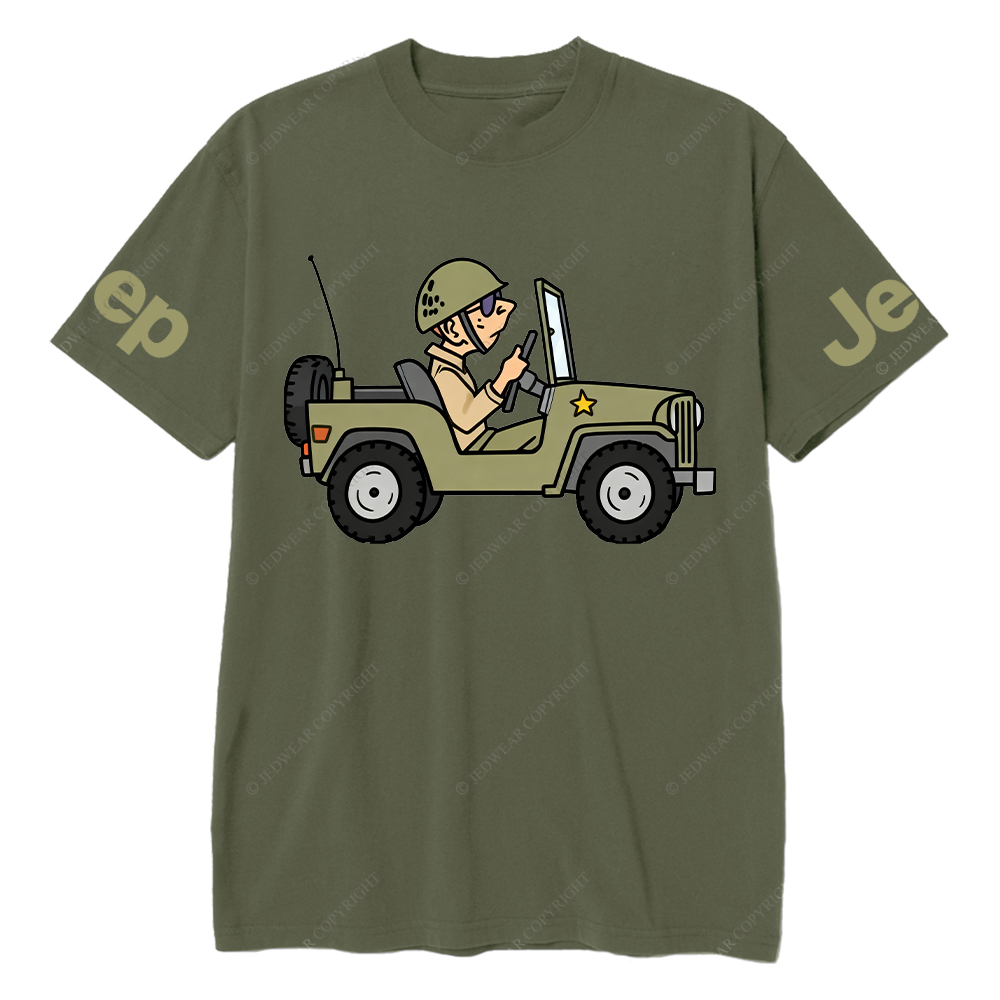 Cartoon Funny Willys Jp T-Shirt