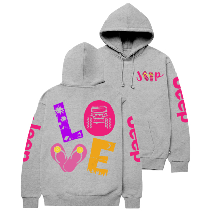 Love Offroad American Forest Jp Casual Hoodie