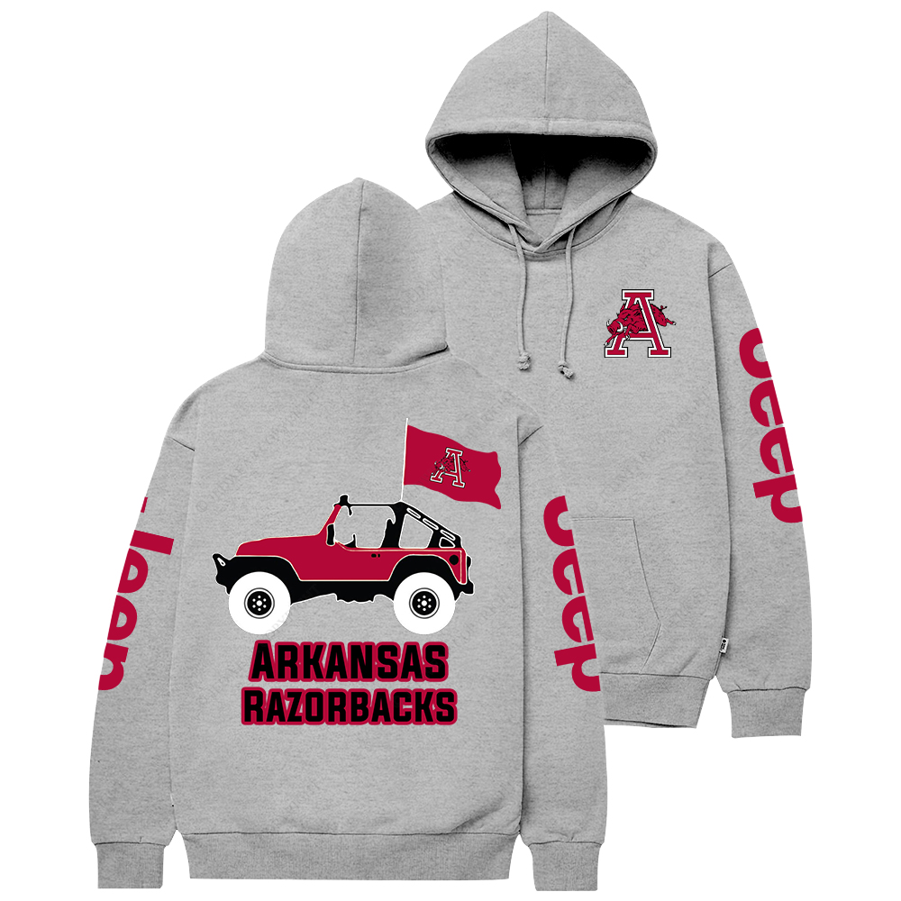 Arkansas Razorbacks Football Jp Casual Hoodie