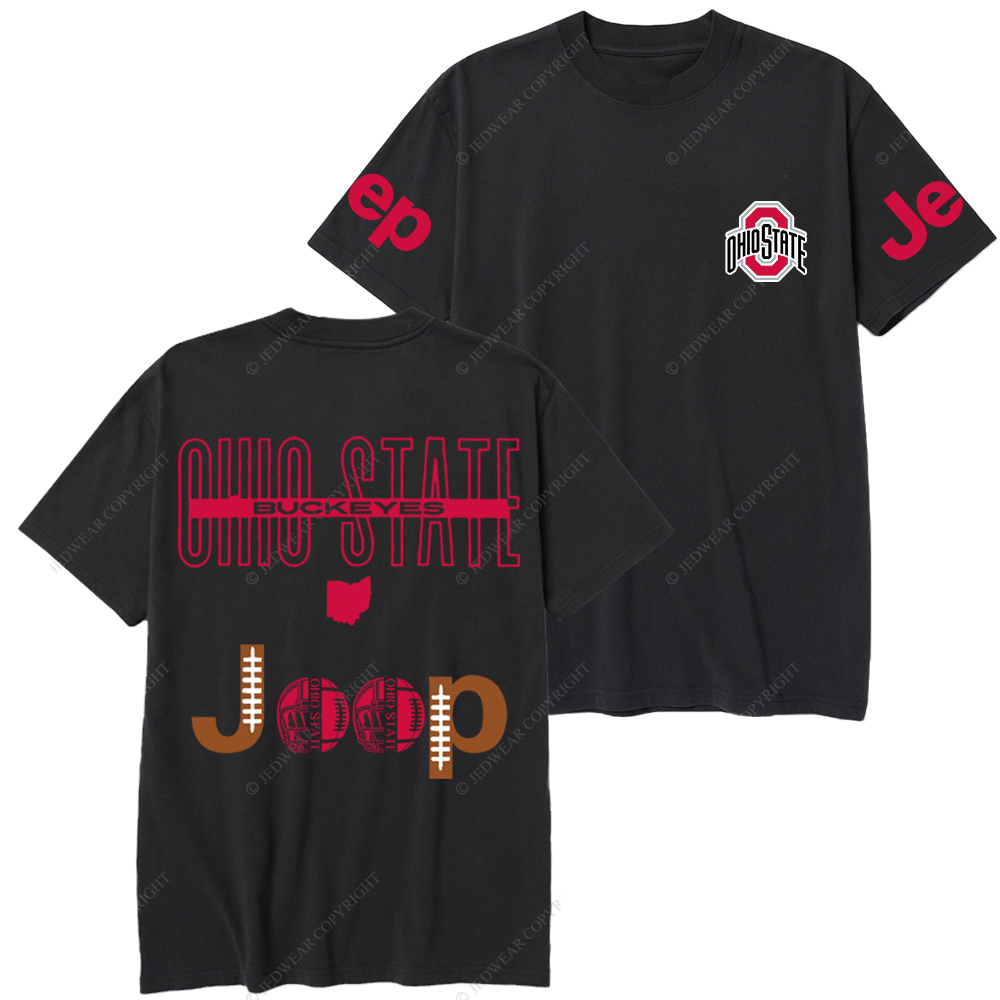 Buckeyes The Ohio State University Football Jp T-Shirt