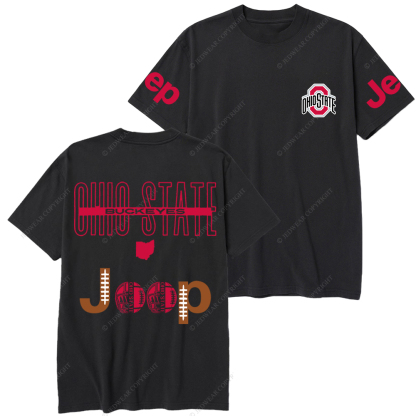 Buckeyes The Ohio State University Football Jp T-Shirt
