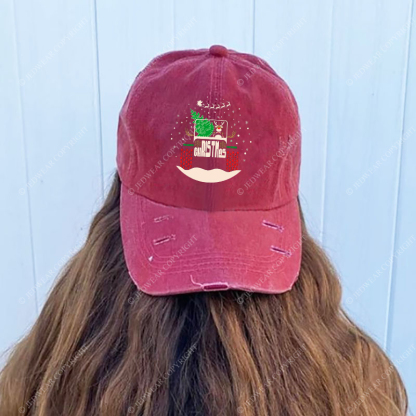 Reindeer Off Road Car Christmas Jp Baseball Cap