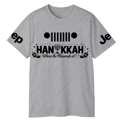 Funny Hanukkah Jewish Holiday Dreidel Menorah Joke Judaism Jp T-Shirt