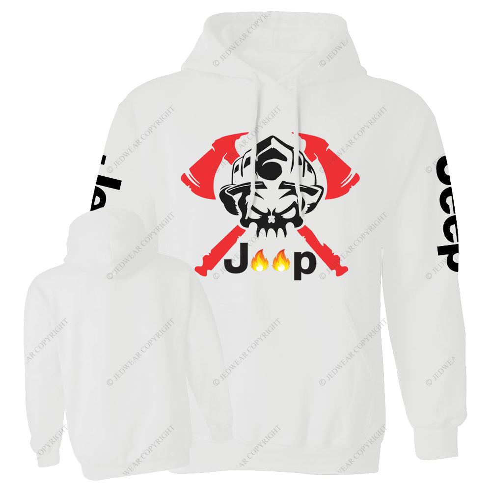 JP Firefighter Fire Extinguishing Tools Jp Casual Hoodie