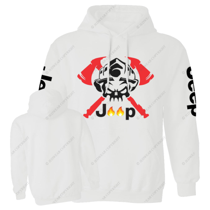 JP Firefighter Fire Extinguishing Tools Jp Casual Hoodie