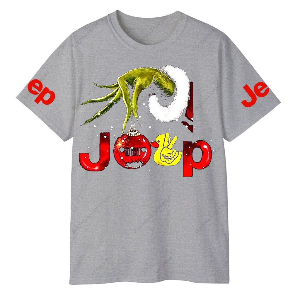 Hand Holding And Duck Merry Christmas Jp T-Shirt