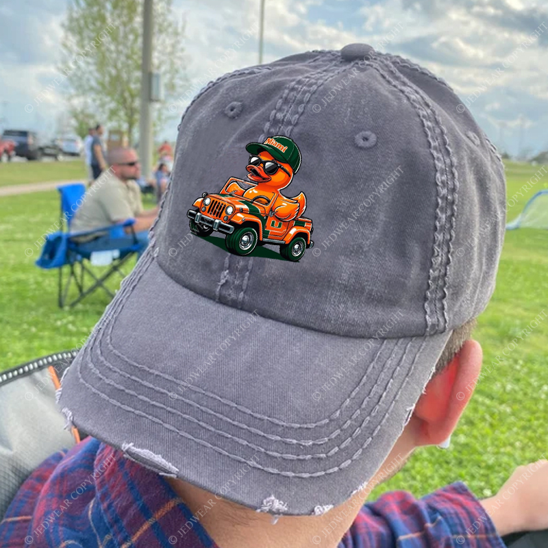 University of Miami Duck Jp Baseball Cap
