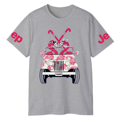 Lacrosse Car Flamingo Jp T-Shirt