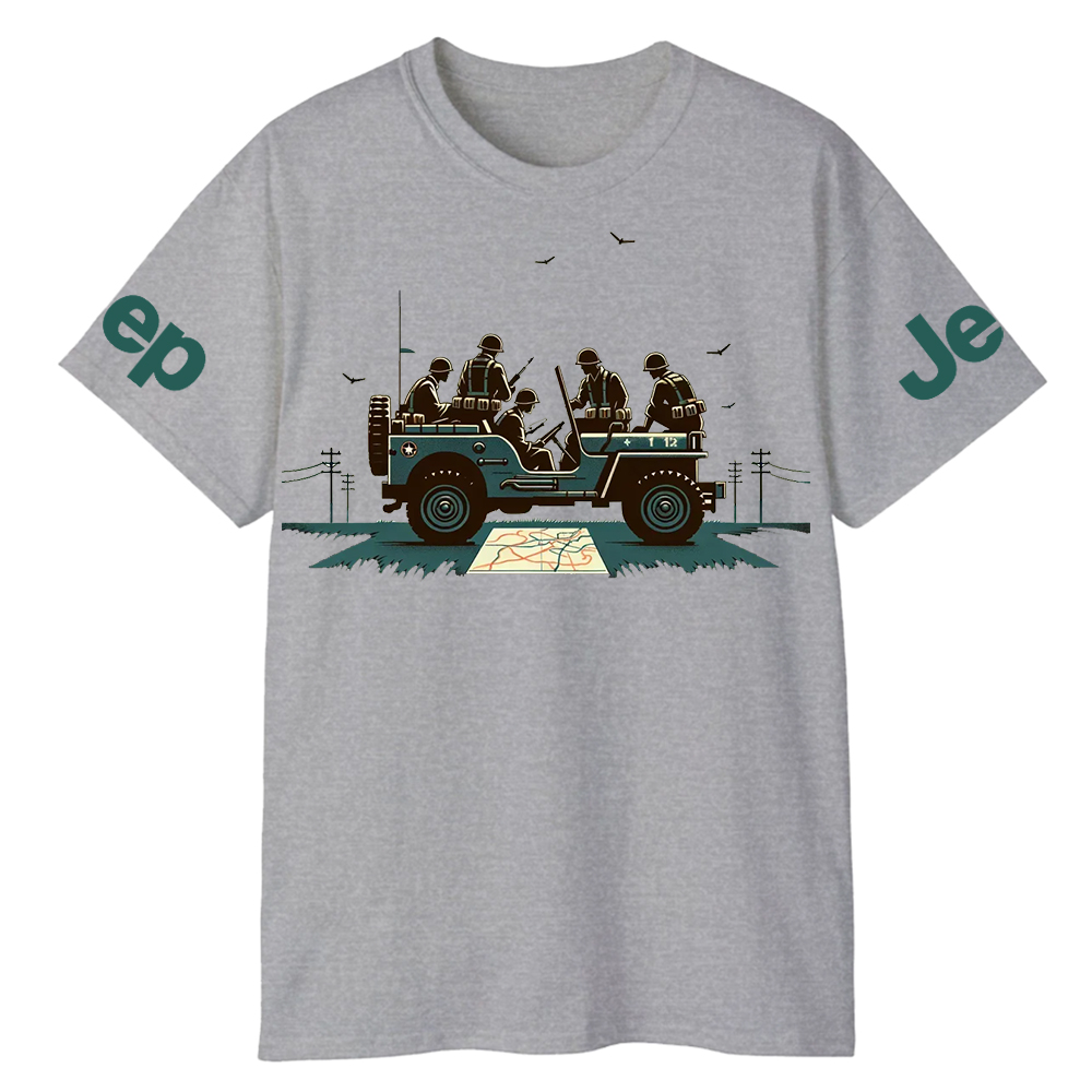 Retro Military Soldiers  Jp T-Shirt