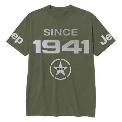 Vintage Military Star Circle Since 1941 Jp T-Shirt