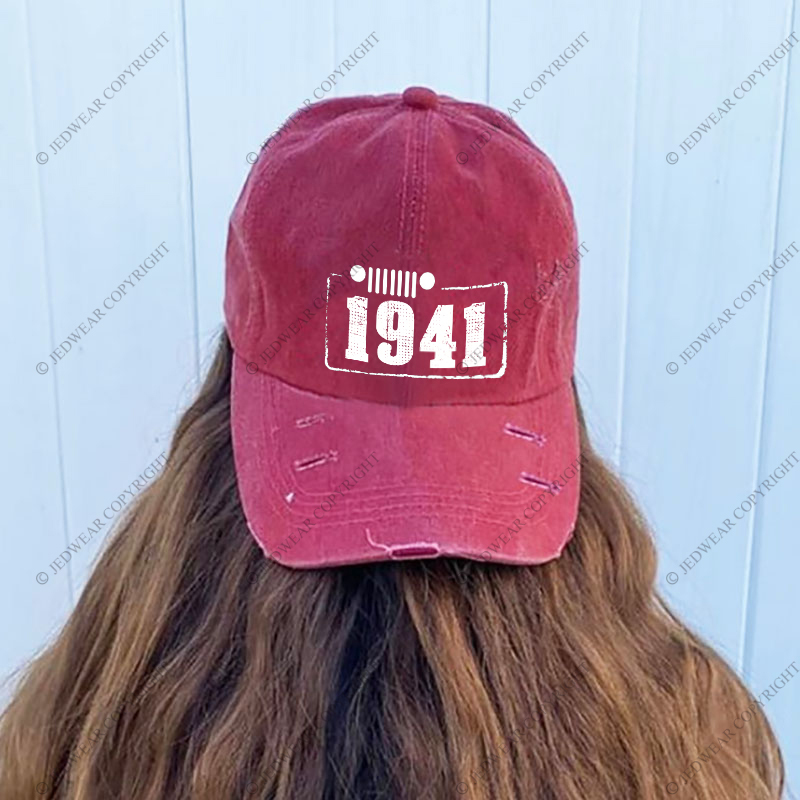 JP Created Times Since 1941 Vintage Style Jp Baseball Cap