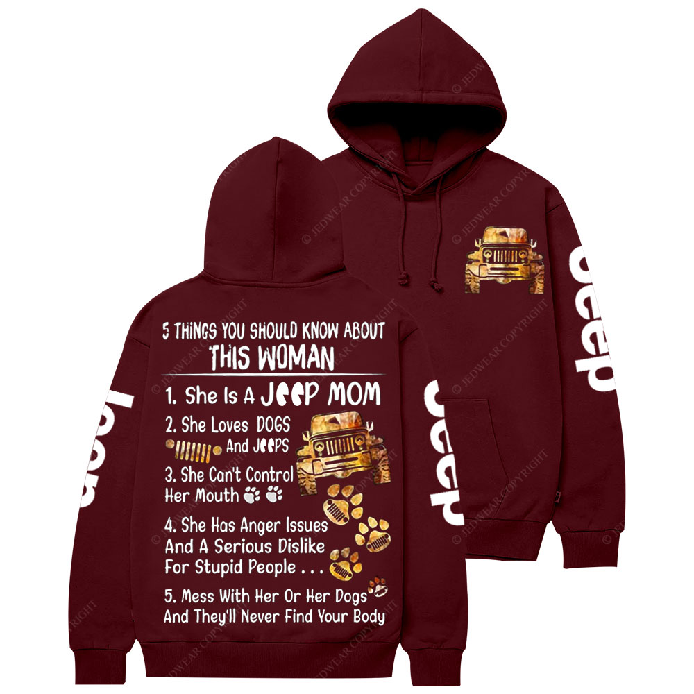 5 Things You Should Know About This Jp Dog Mom Casual Hoodie