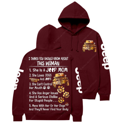 5 Things You Should Know About This Jp Dog Mom Casual Hoodie