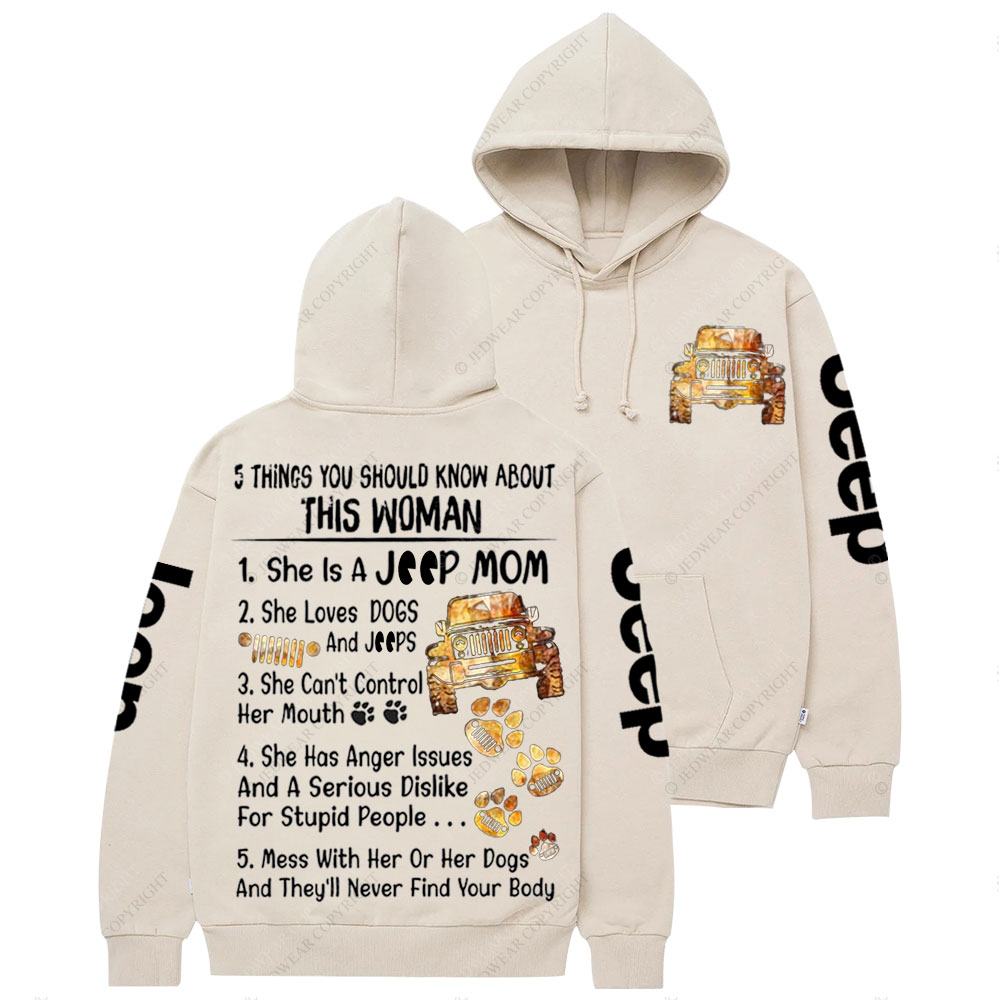 5 Things You Should Know About This Jp Dog Mom Casual Hoodie