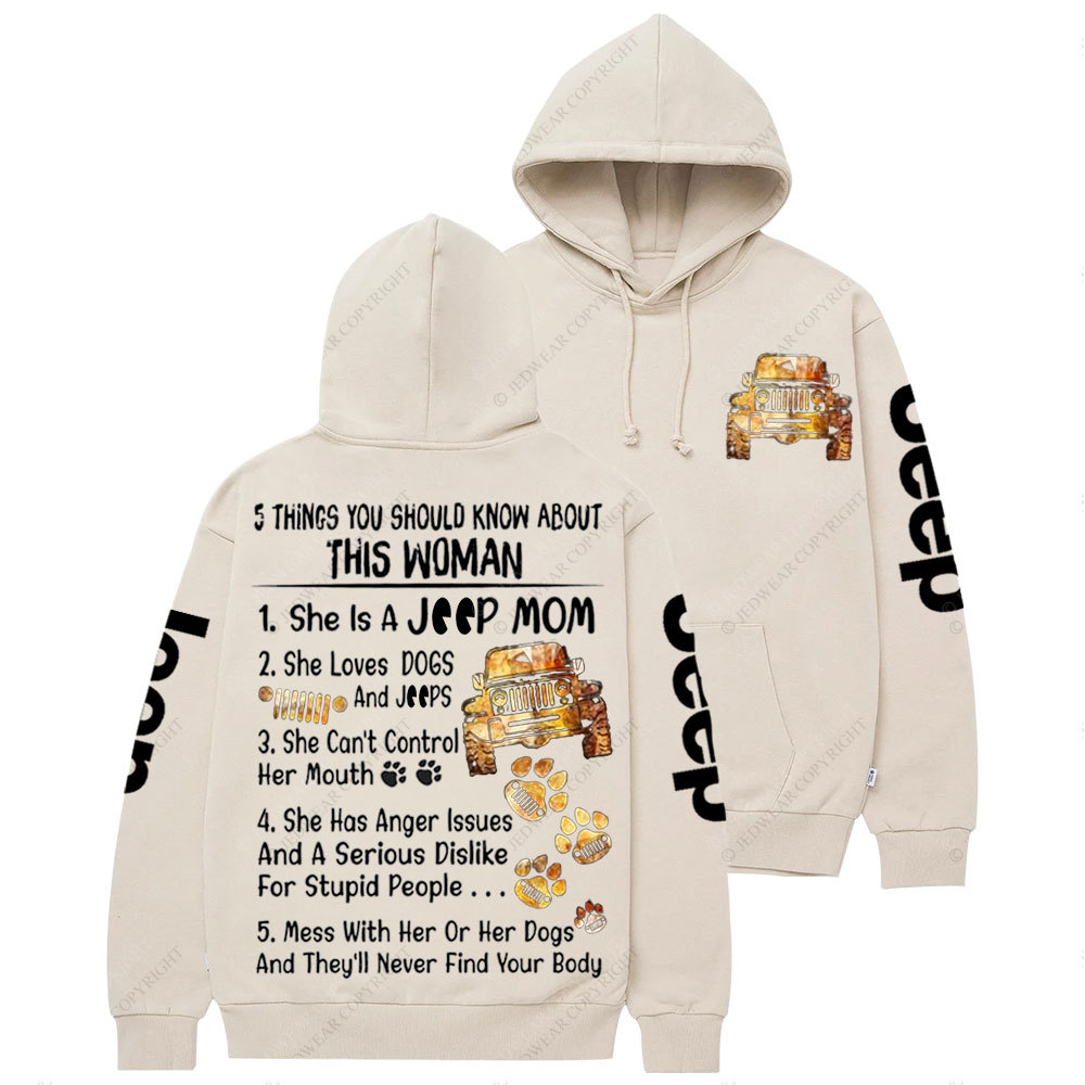 5 Things You Should Know About This Jp Dog Mom Casual Hoodie