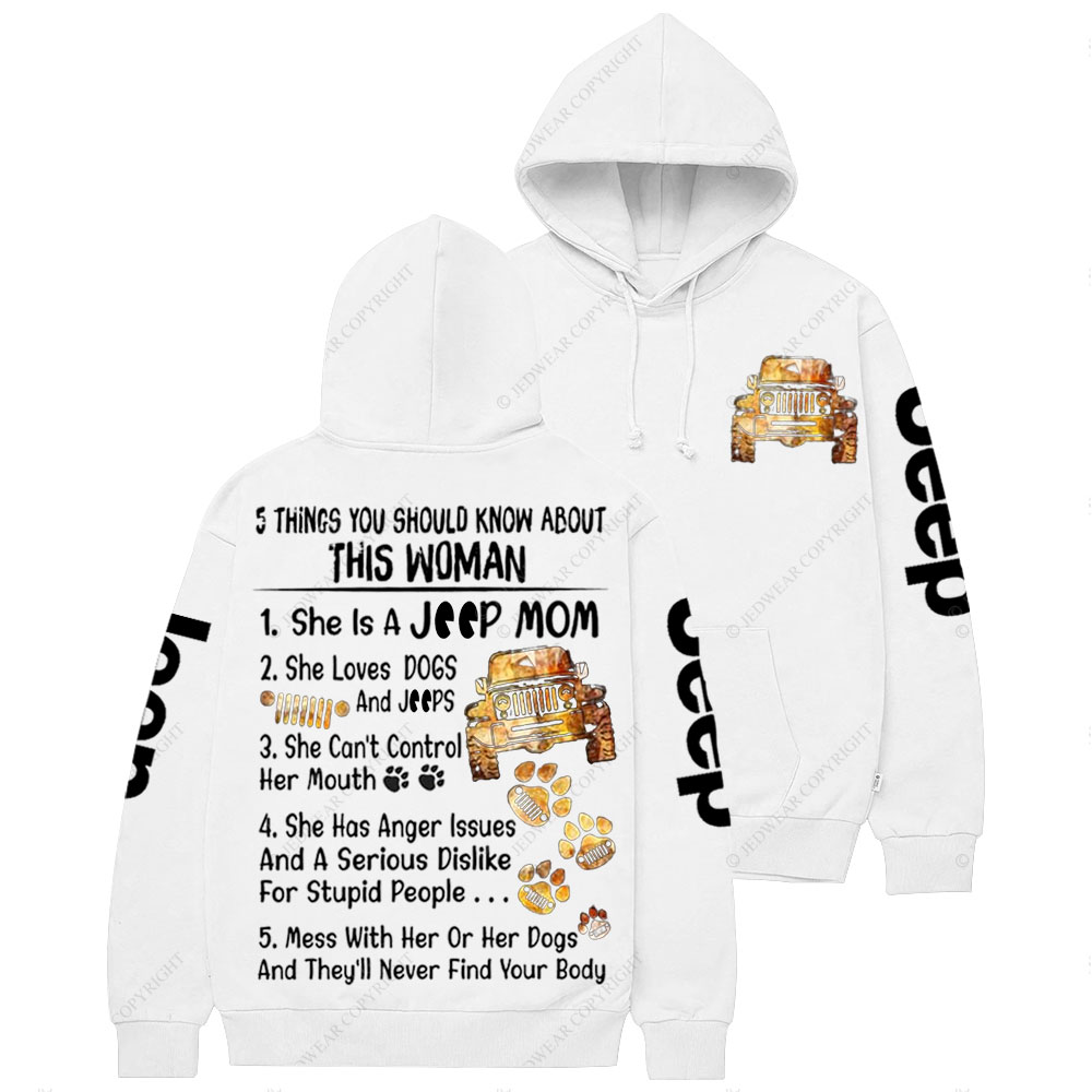 5 Things You Should Know About This Jp Dog Mom Casual Hoodie