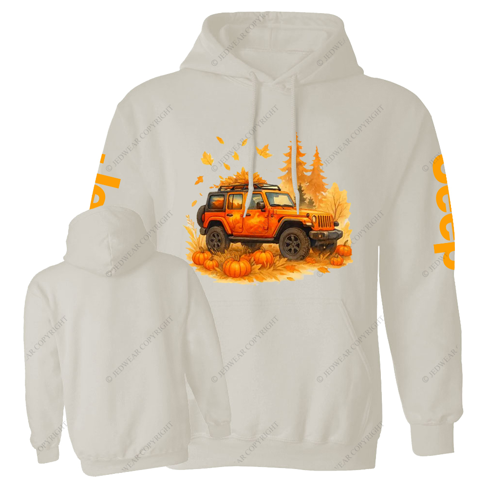 Fall Rustic Autumn Pumpkin Jp Casual Hoodie