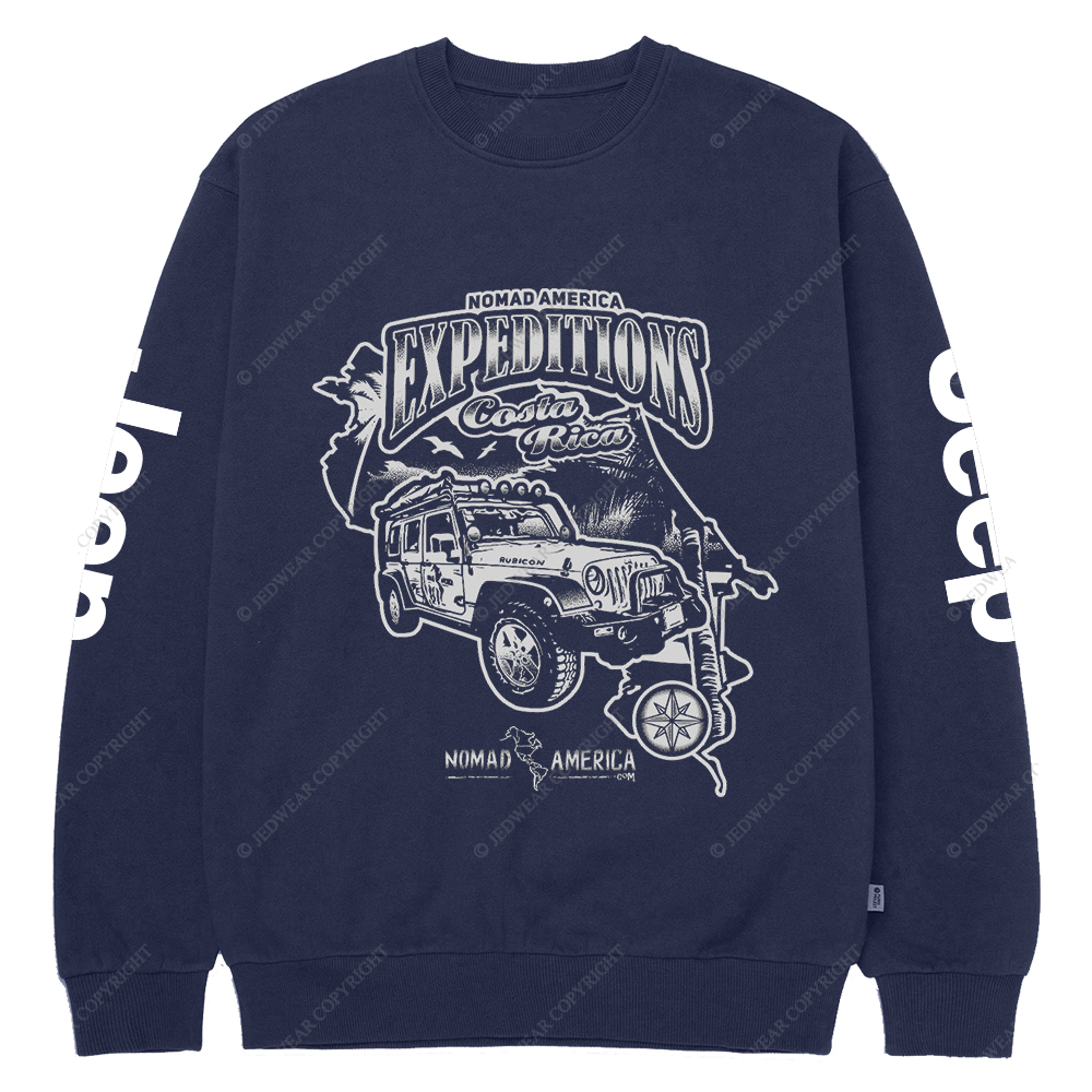 Nomad America Expeditions Costa Rica Jp Crew Neck Sweatshirt