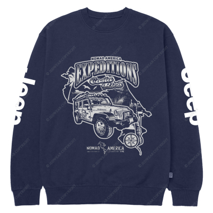 Nomad America Expeditions Costa Rica Jp Crew Neck Sweatshirt
