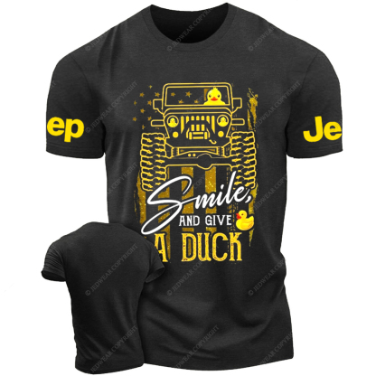 Smile And Give A Duck Jp T-Shirt