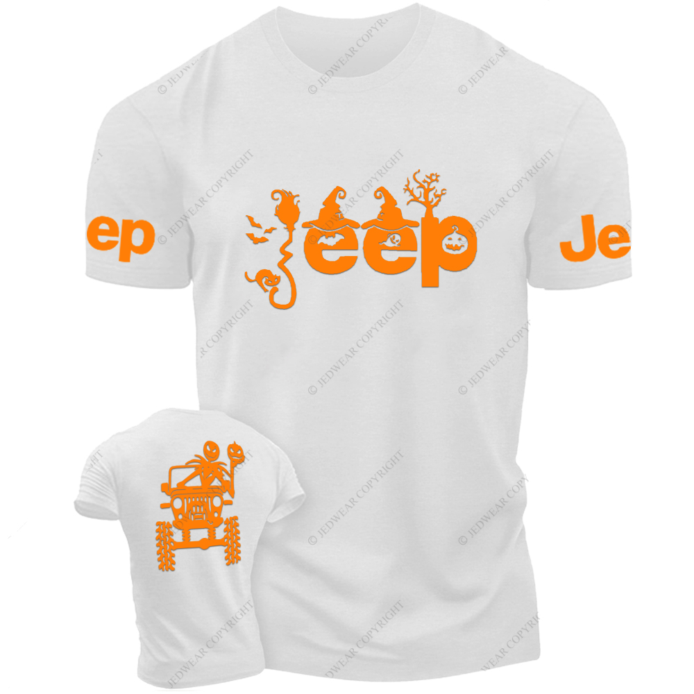 Pumpkin Halloween Skull Jp T-Shirt