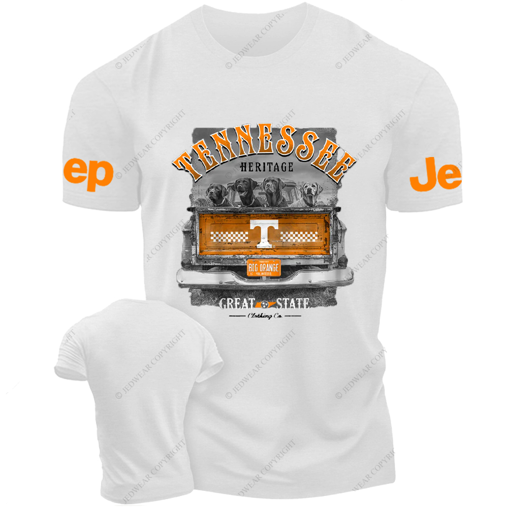 Tennessee Volunteers Labs in Truck Jp T-Shirt