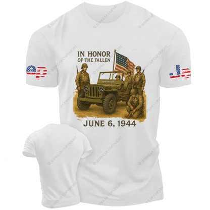 In Honor Of The Fallen June 6 1944 Jp T-Shirt