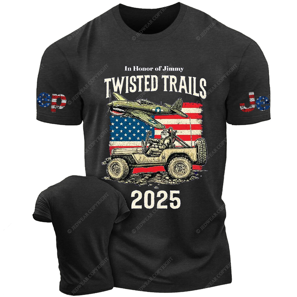 Soldiers In Honor Of Twisted Trails 2025 Jp T-Shirt