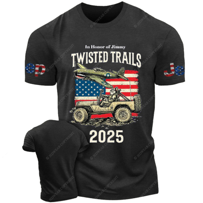 Soldiers In Honor Of Twisted Trails 2025 Jp T-Shirt