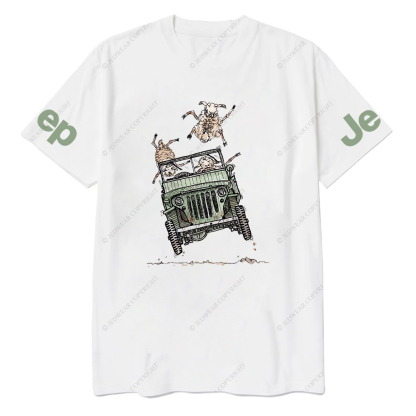 Green CJ With Sheep Jp T-Shirt