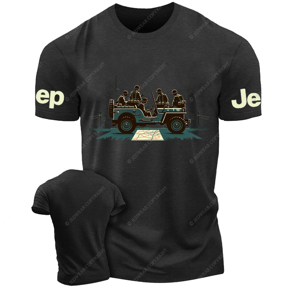Retro Military Soldiers Jp T-Shirt