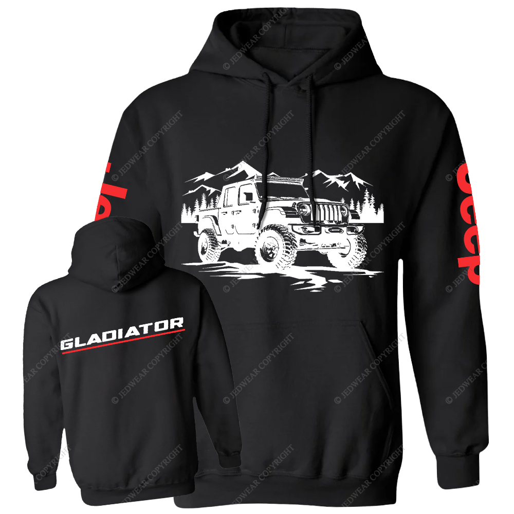 Wild Off-Roader Gladiator Rubicon Adventure Truck Jp Casual Hoodie