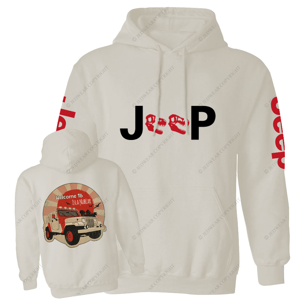 Welcome To Isla Nublar Dinosaur Jp Casual Hoodie