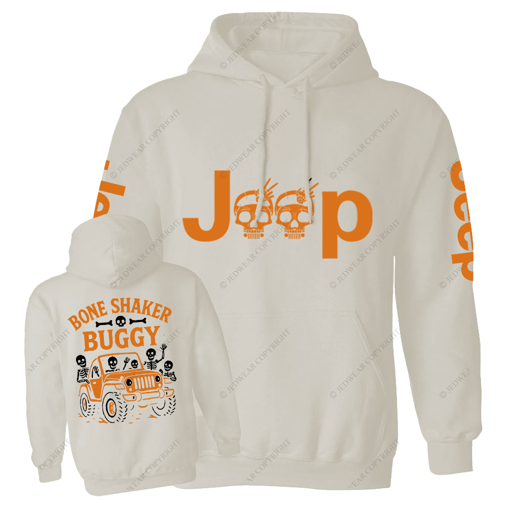Bone Shaker Buggy Halloween Jp Casual Hoodie